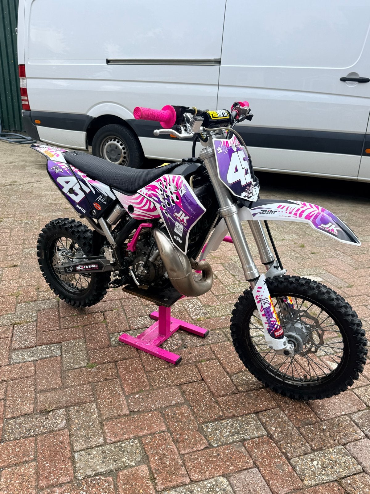 KTM SX 65 2009 – Rekluse EXP 3.0, Ophalen
