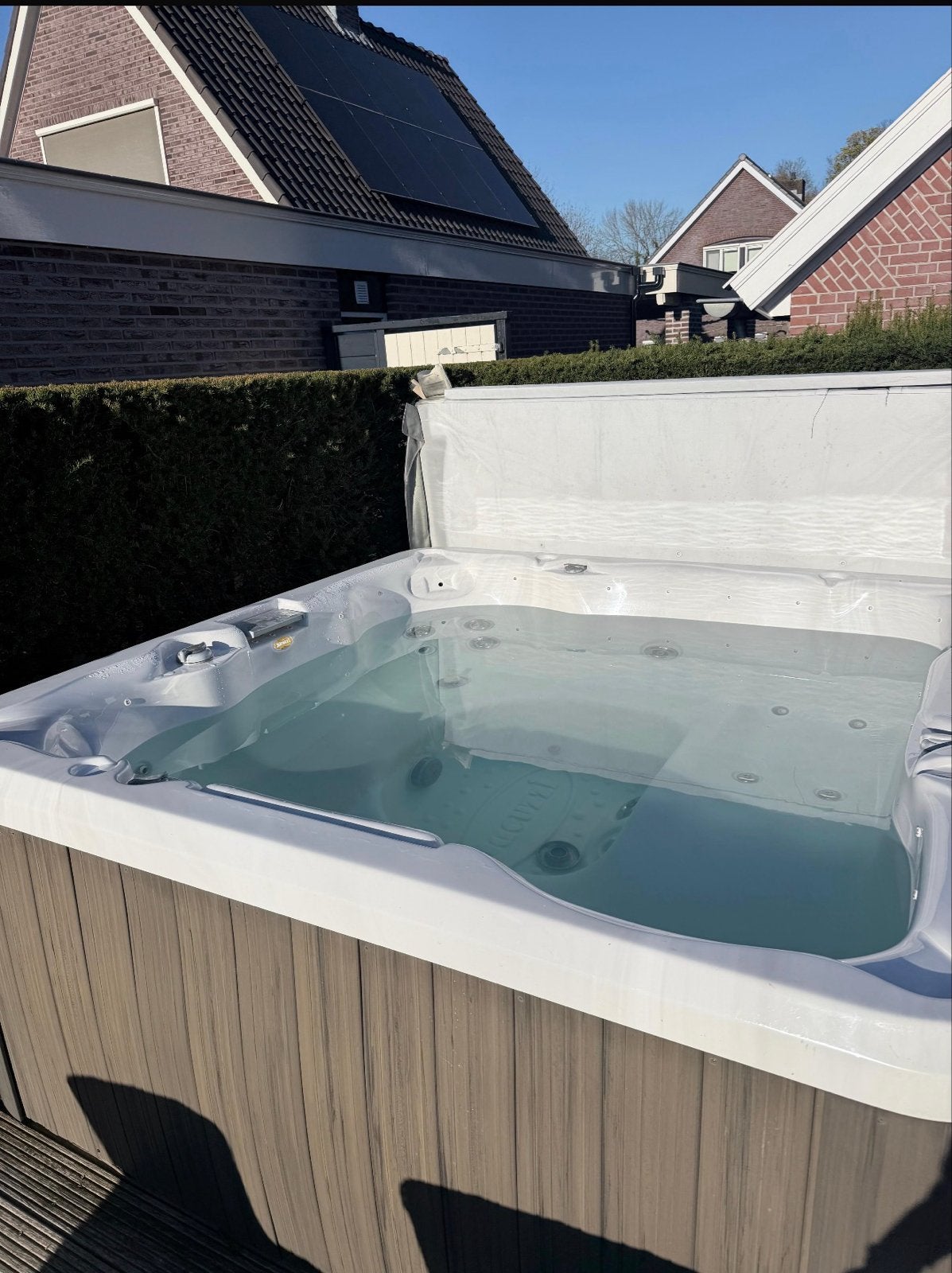 Jacuzzi, Tuin en Terras, Gebruikt, Minder dan 80 cm, Overige typen, Rond