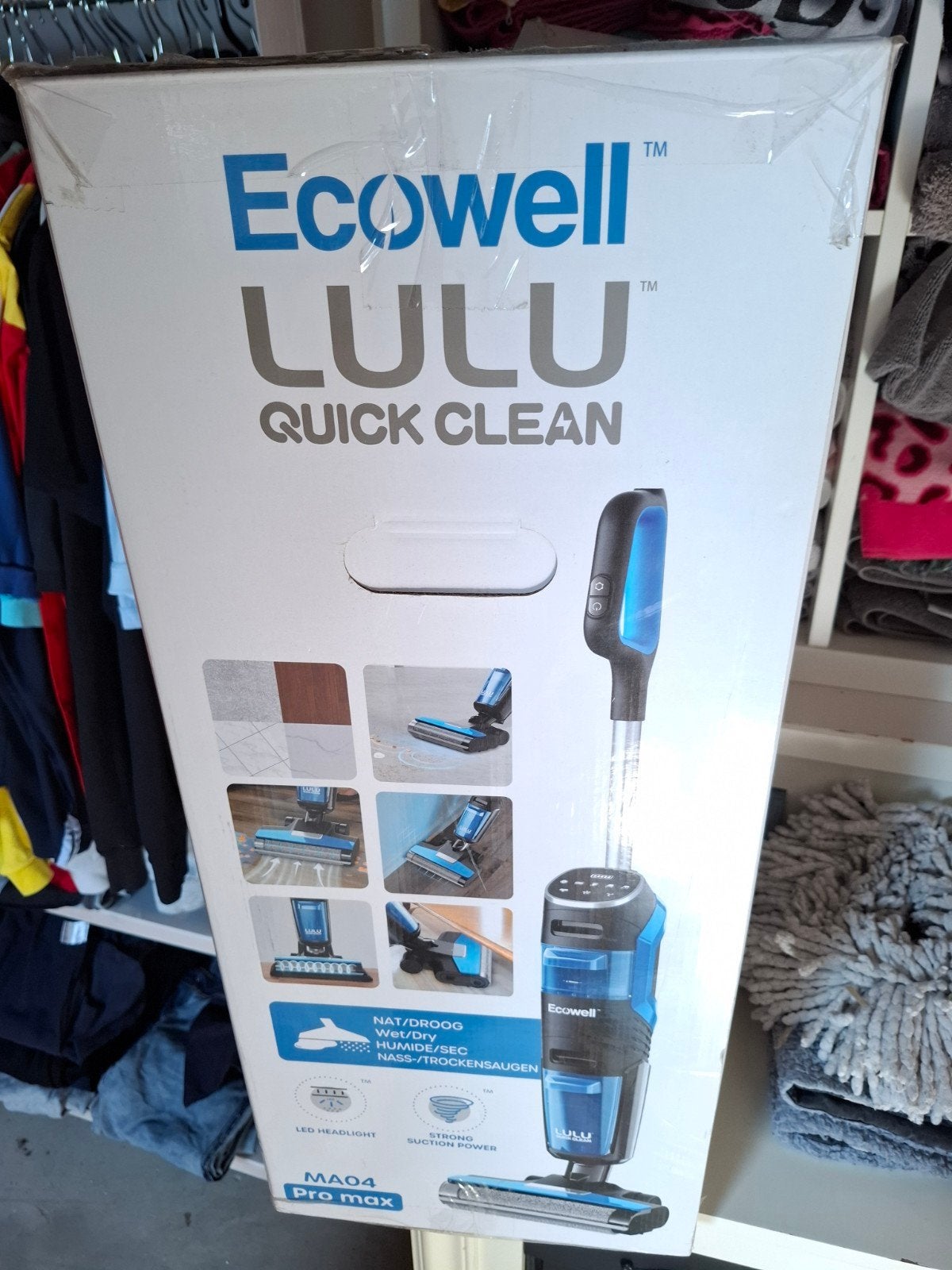 dweilmachine dweilen met stofzuigen in1De conditie is  nieuw, Witgoed en Apparatuur, Koelkasten en IJskasten, Ophalen, Zonder vriesvak