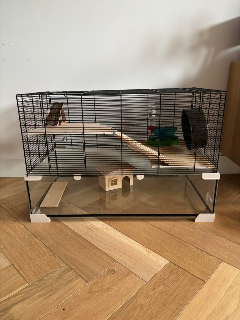 Hamsterkooi 75x42x52, Dieren en Toebehoren, Kooi, Gebruikt, 75 tot 110 cm, Ophalen