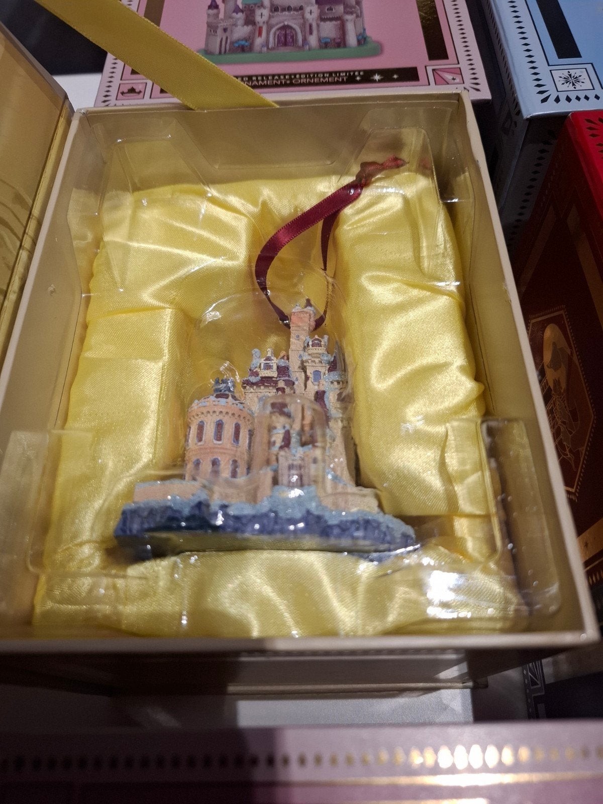 disney kastelen ornamenten, Ophalen, Overige figuren, Nieuw, Beeldje of Figuurtje