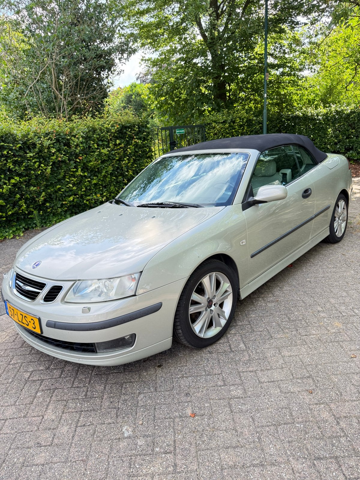 Saab 9-3 2.0 T Cabrio AUT 2005 Grijs Vector edition