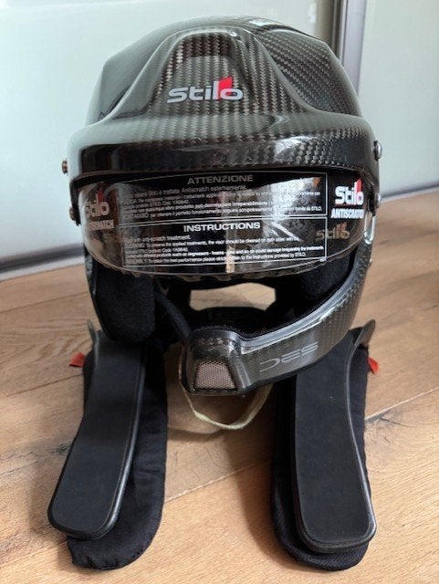 Stilo WRC Des 8860, Hans 3 steun, Sparco racekleding, Ltec, Ophalen of Verzenden, Gebruikt