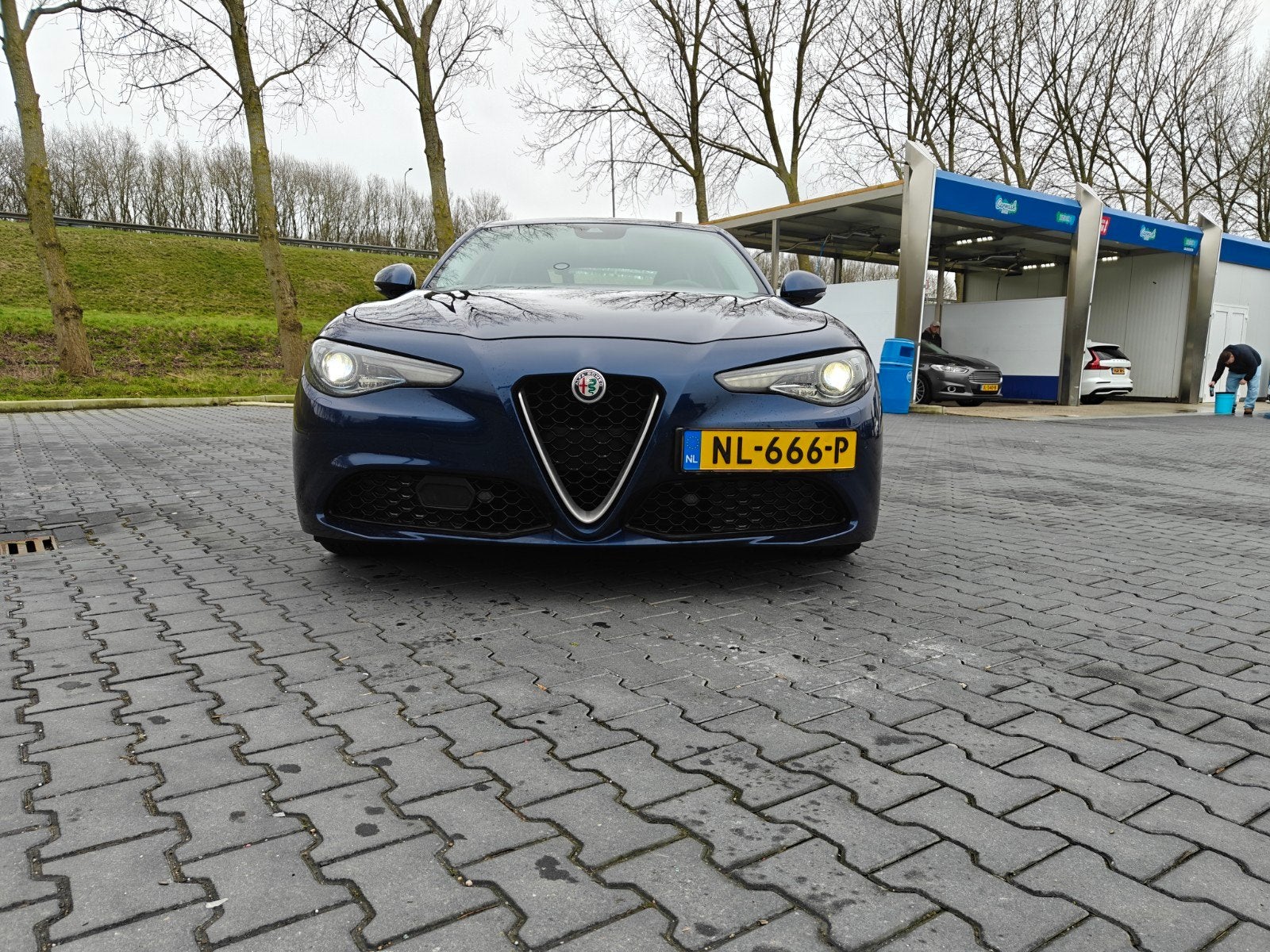 Alfa Romeo Giulia 2.2D super 2017, Auto's, 1349 kg, 4 cilinders, 24 km/l, Particulier