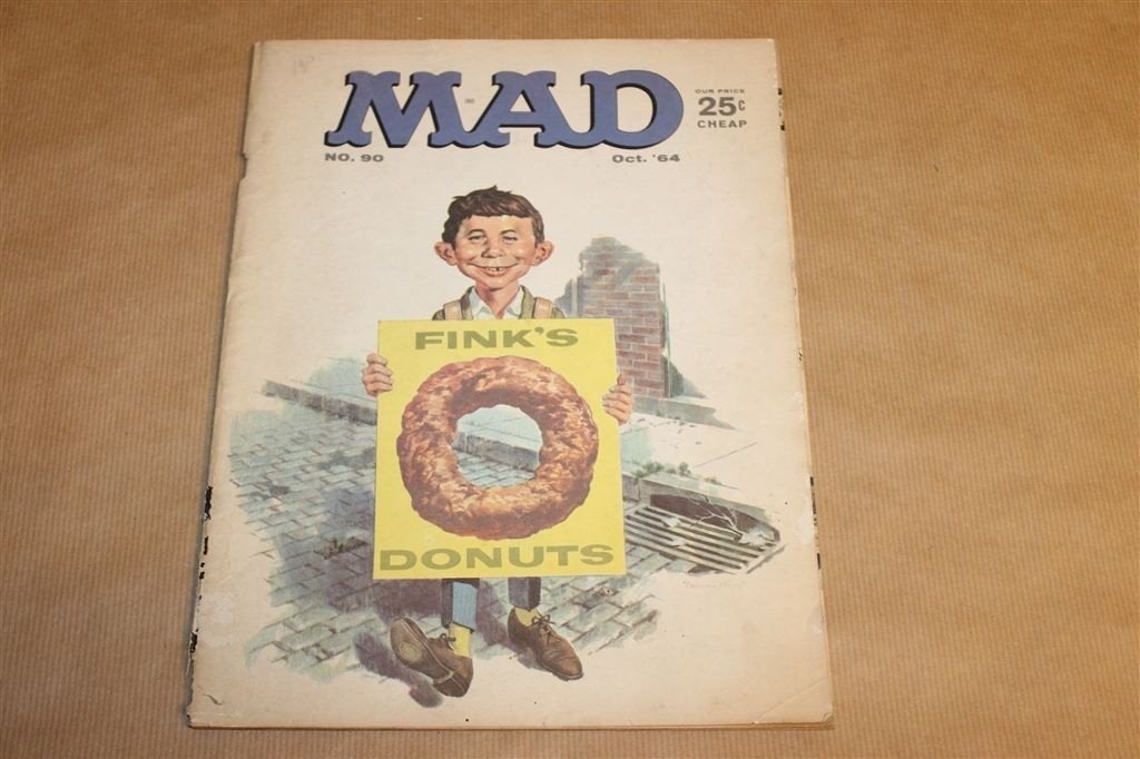 Vintage magazine - Mad - Oct. 1964, Ophalen of Verzenden, 1960 tot 1980, Knipsel(s)