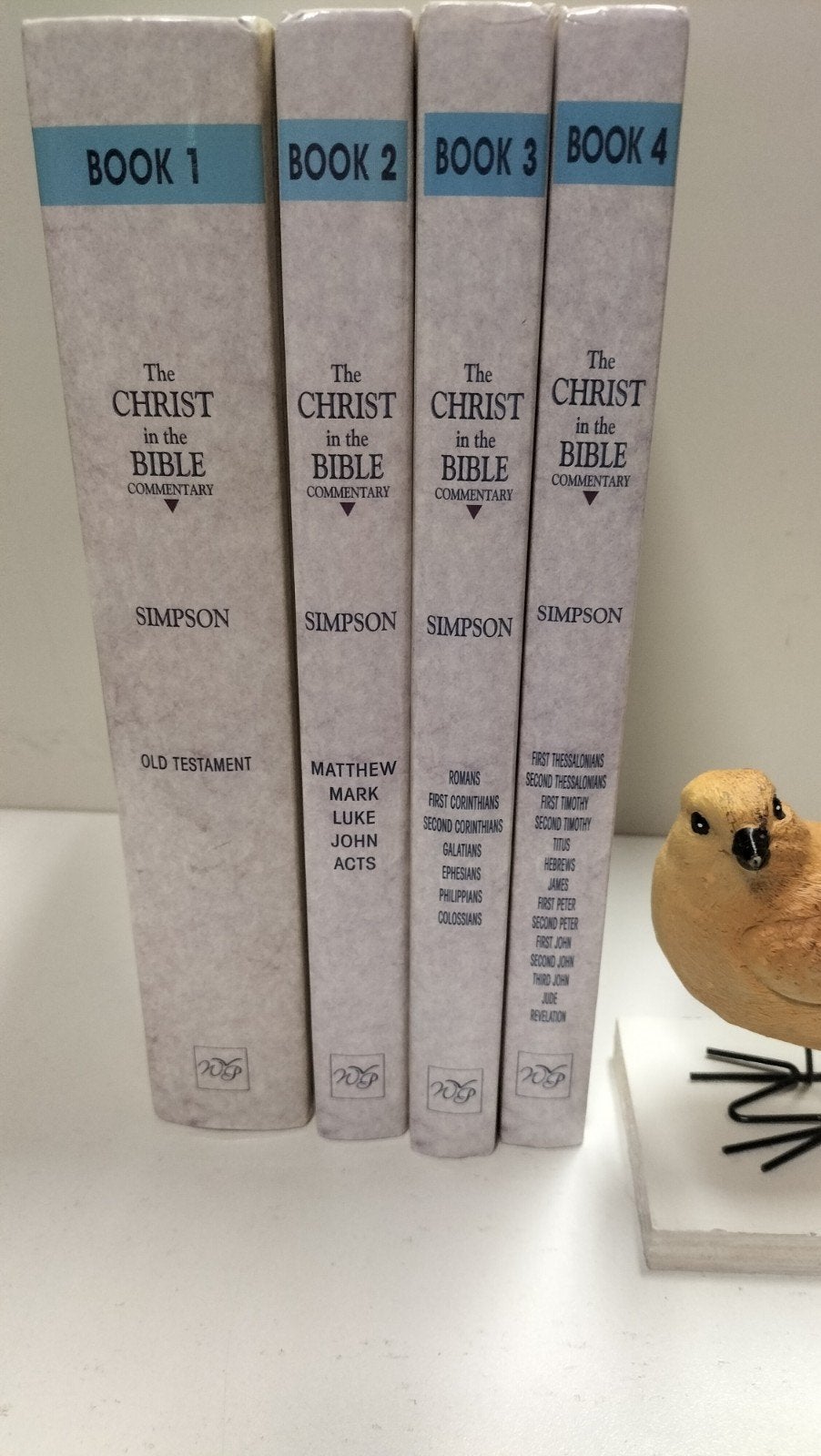 Simpson, A.B.; The Christ in the Bible Commentary 4 volumes, Ophalen of Verzenden, Gelezen, Christendom | Protestants