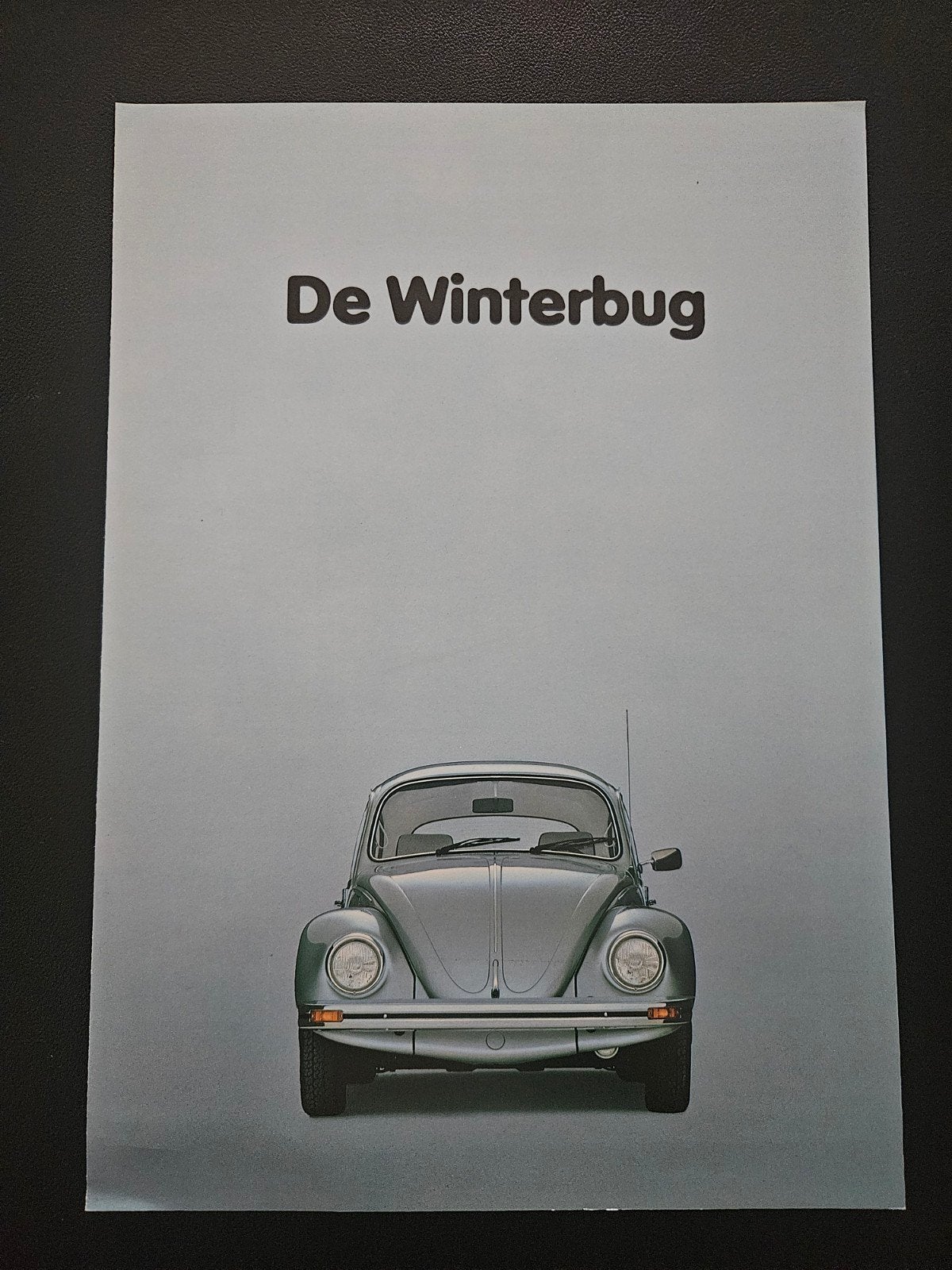 Brochure Volkswagen Kever Winterbug, Ophalen of Verzenden, Zo goed als nieuw, Volkswagen