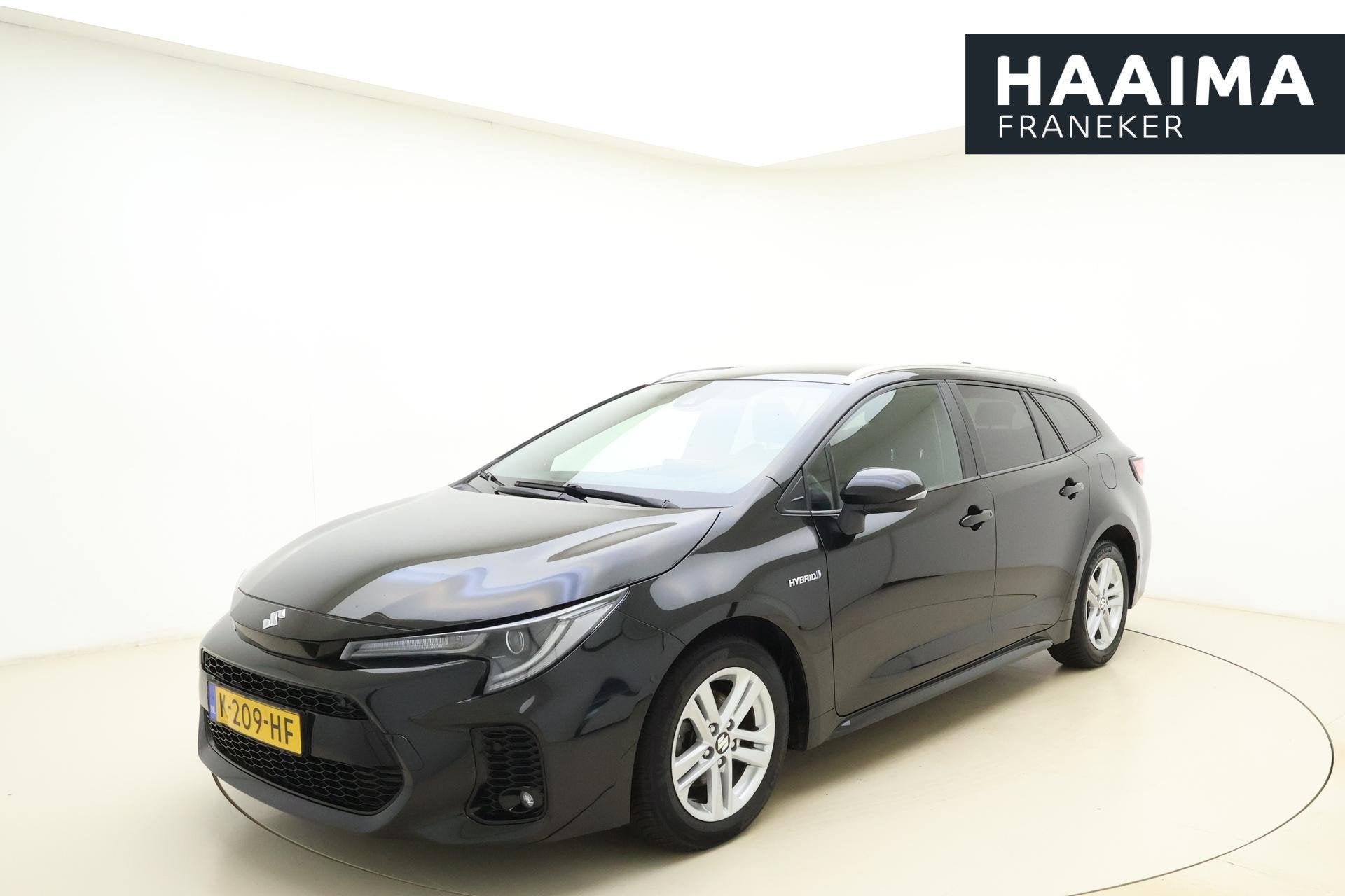 Toyota Corolla 1.8 Hybrid Style Automaat | Navigatie via car, Auto's, Gebruikt, 4 cilinders, Corolla, Zwart