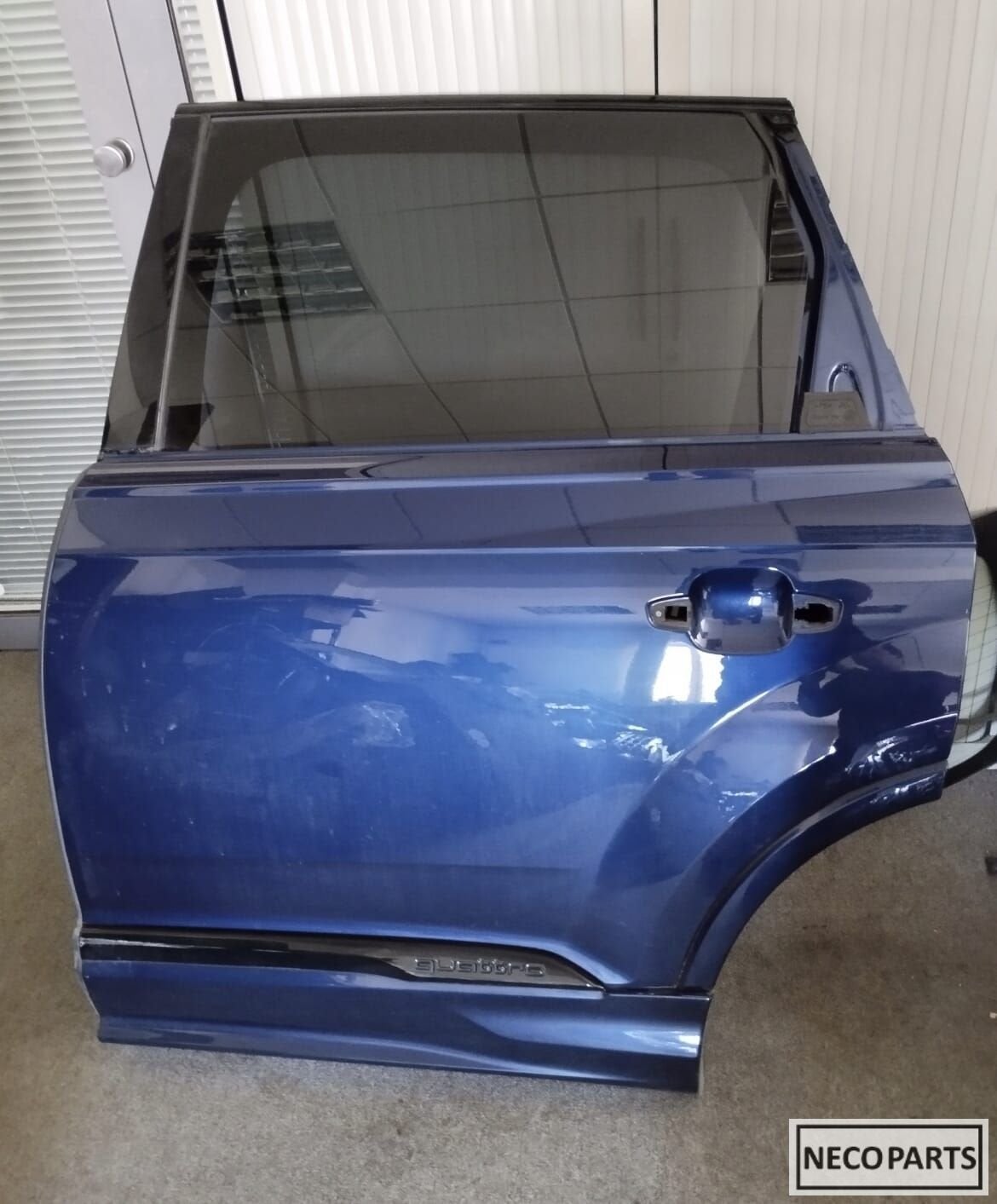 AUDI Q7 4M LX5H PORTIER DEUR ORGINEEL ORGINEEL, Gebruikt, -, Achter, -