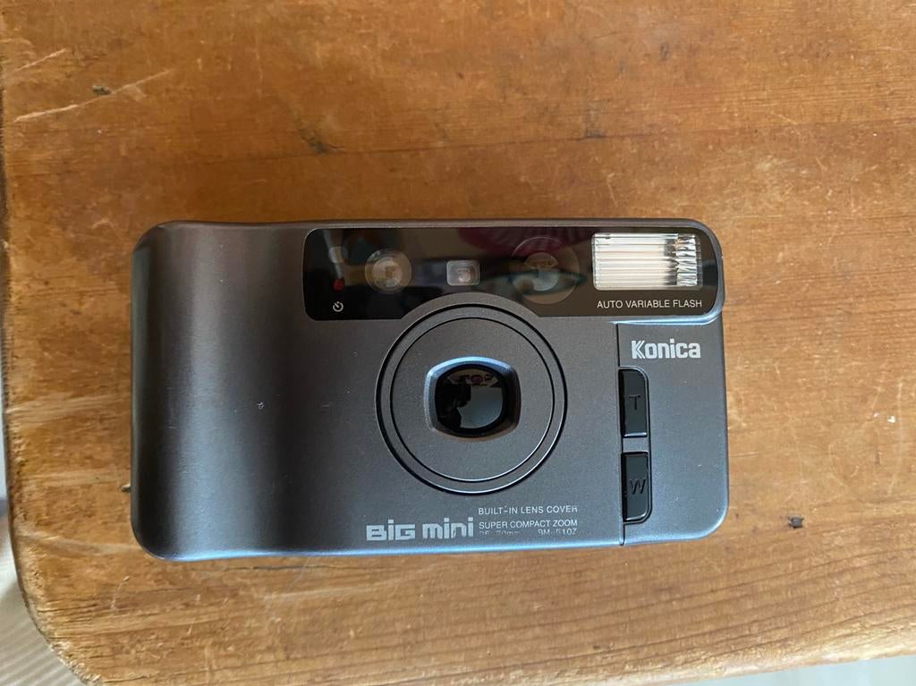 Konica Big Mini 35mm compactcamera, Audio, Tv en Foto, Fotocamera's Analoog, Zo goed als nieuw, Compact, Konica, Ophalen of Verzenden