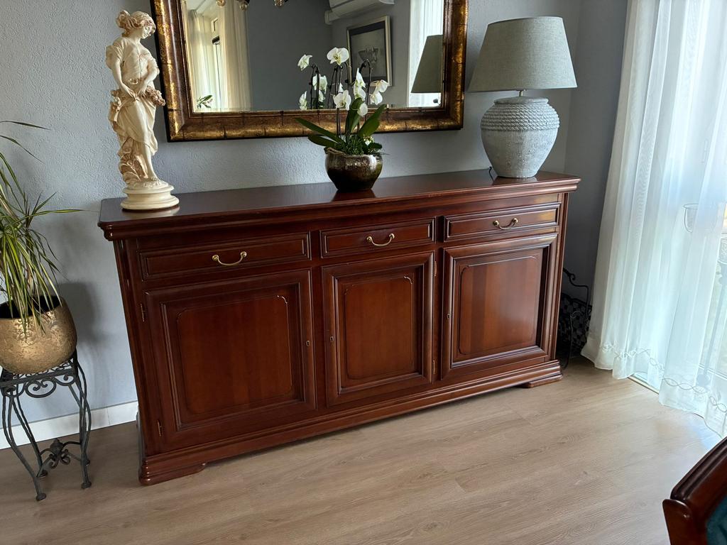 Dressoir Kersenhout, Huis en Inrichting, Kasten | Dressoirs, Ophalen, Gebruikt, Met deur(en), Klassiek