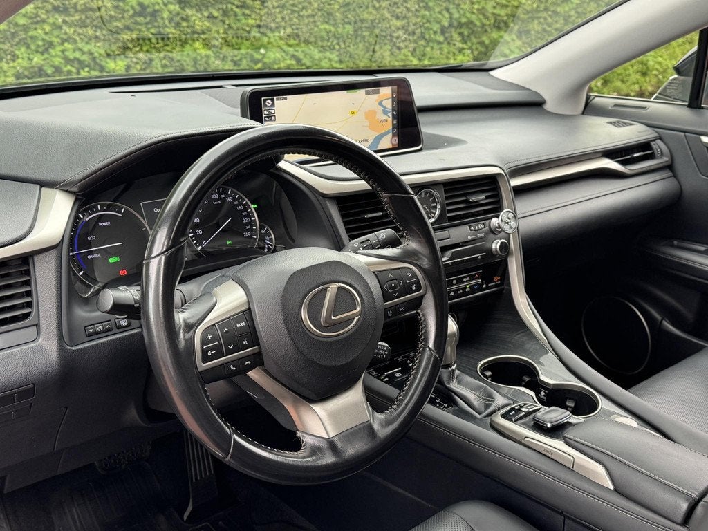 Lexus RX 450hL 4WD 7-zitter Dakraam Garantie (Nette auto!), Auto's, Lexus, Automaat, Gebruikt, Euro 6, Blauw