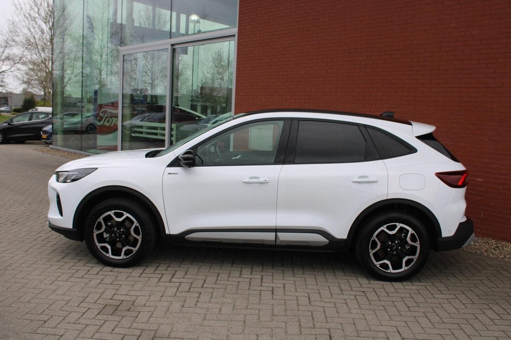 Ford Kuga 2.5 FHEV Active X 190pk | Driver Assistance Pack |, Auto's, Ford, Automaat, 14 kWh, Gebruikt, Leder en Stof