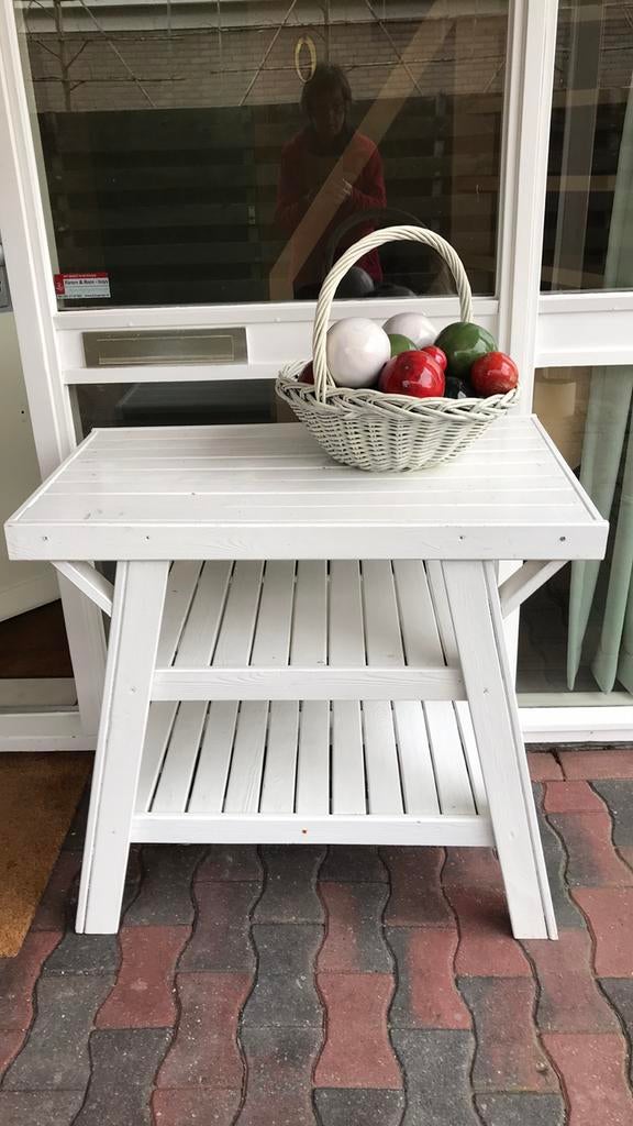 tuintafel/, Tuin en Terras, Tuintafels, Ophalen, Gebruikt, Rechthoekig, Hout