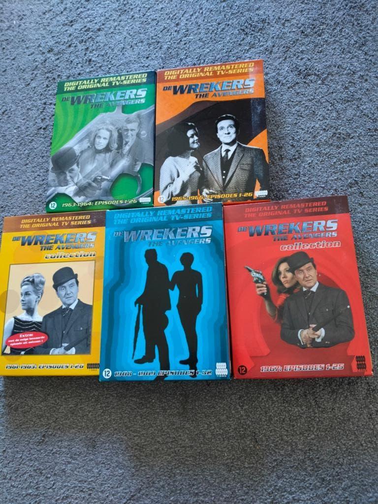 De Wrekers (The Avengers) DVD Boxset - Complete Collectie, Vanaf 12 jaar, Ophalen of Verzenden, Zo goed als nieuw, Actie en Avontuur