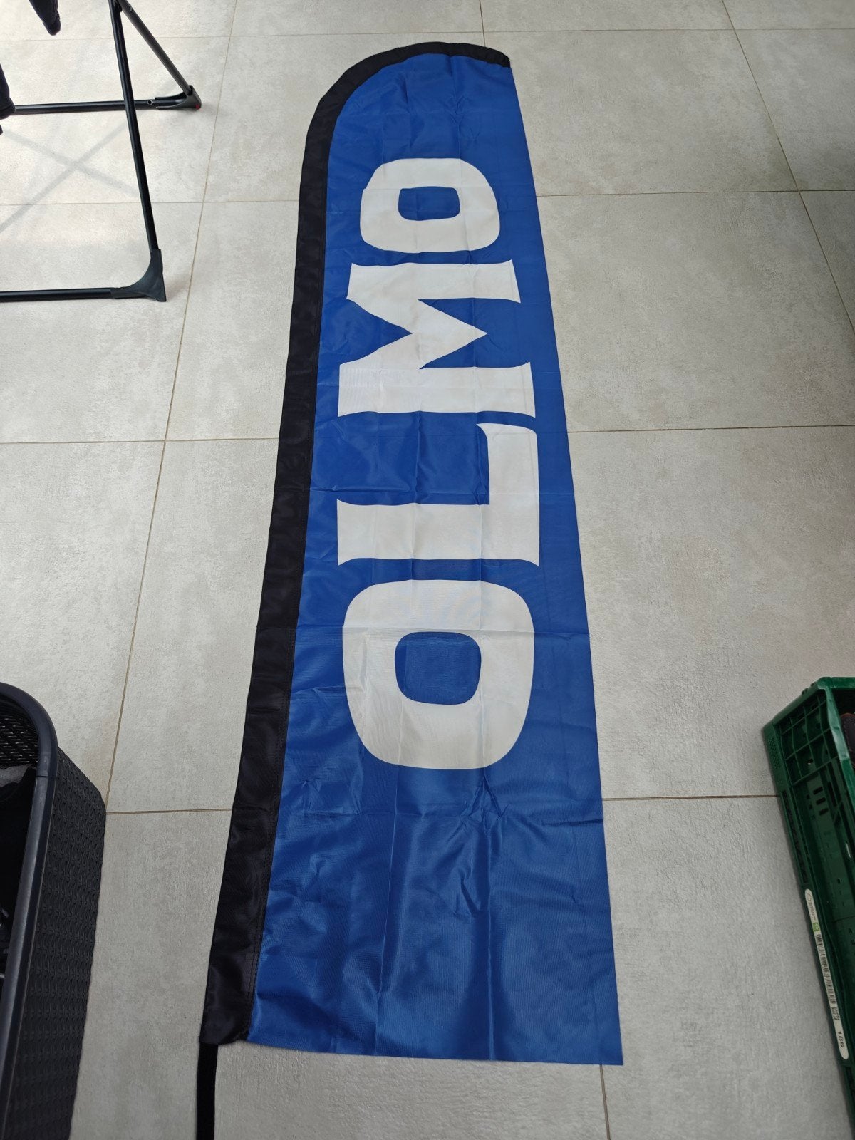 Mooie olmo vlag voor vlaggenstok, Ophalen of Verzenden