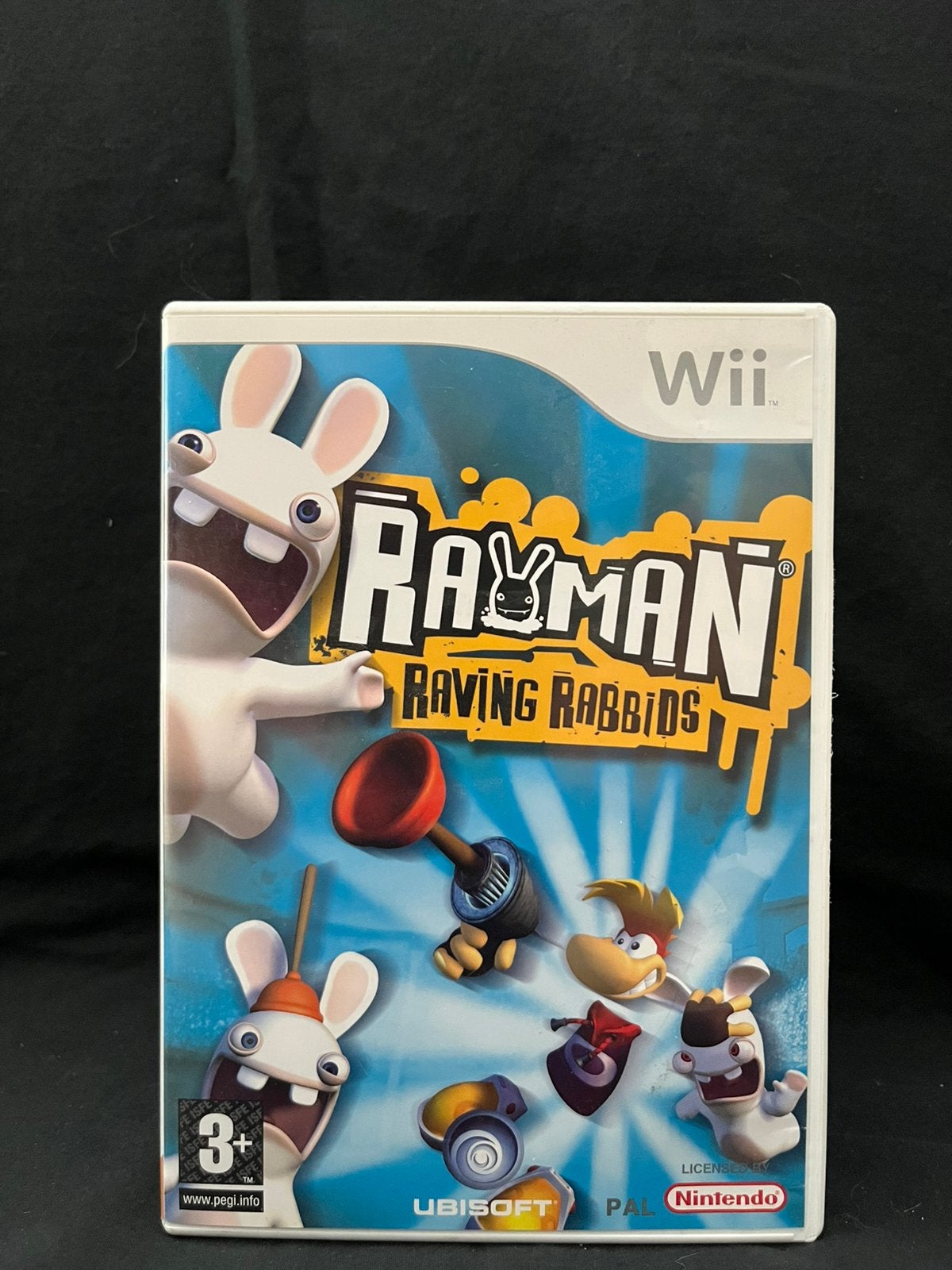 Rayman raving rabbids voor nintendo Wii, Avontuur en Actie, Gebruikt, Eén computer, Ophalen of Verzenden