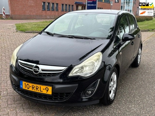 Opel Corsa 1.3 CDTi EcoFlex S/S Edition 5-Drs Airco Audio-CD, Voorwielaandrijving, Euro 5, Gebruikt, Zwart