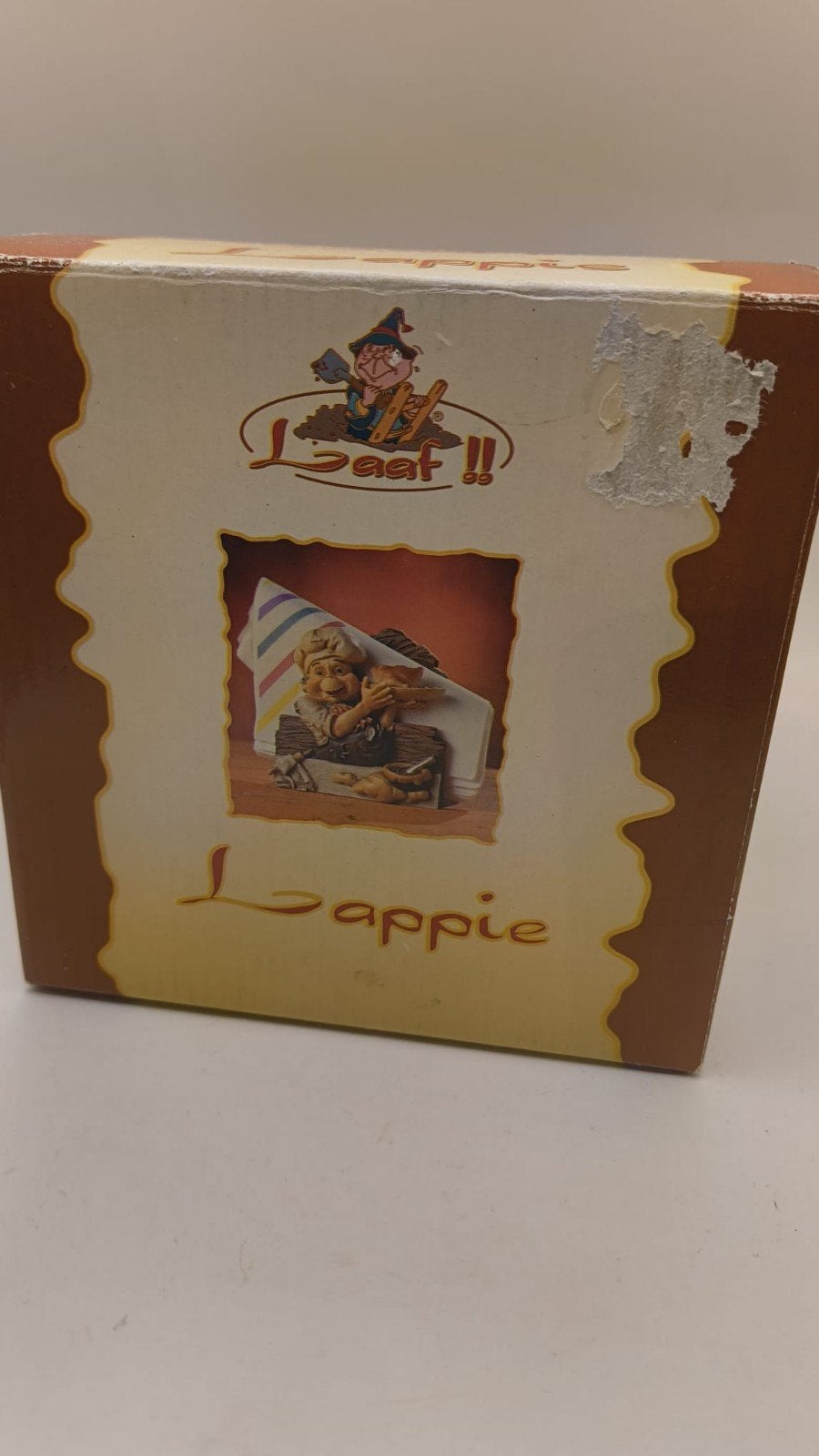 Efteling Lappie de Laaf servettenhouder - Nieuw in doos, Ophalen of Verzenden, Nieuw, Gebruiksvoorwerp