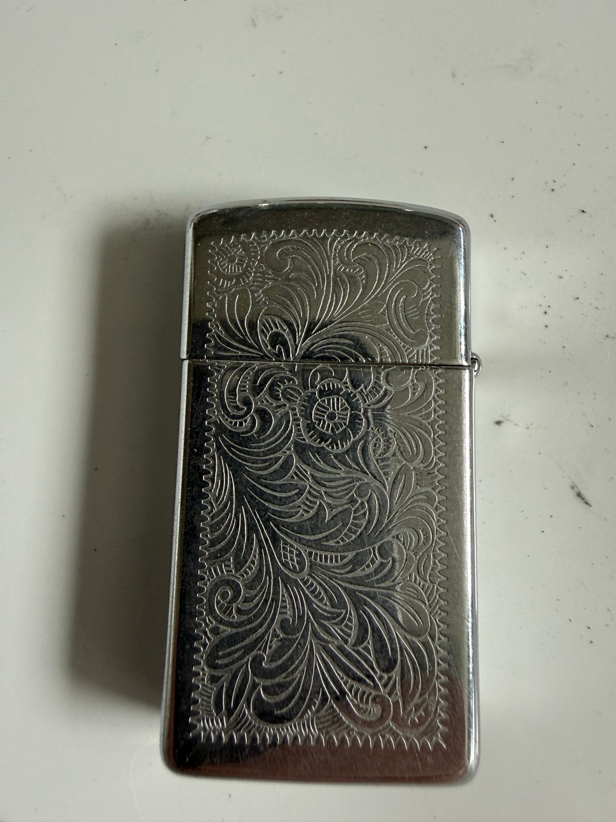 Zippo aansteker met Venetiaans design, Verzamelen, Ophalen of Verzenden, Gebruikt, Aansteker