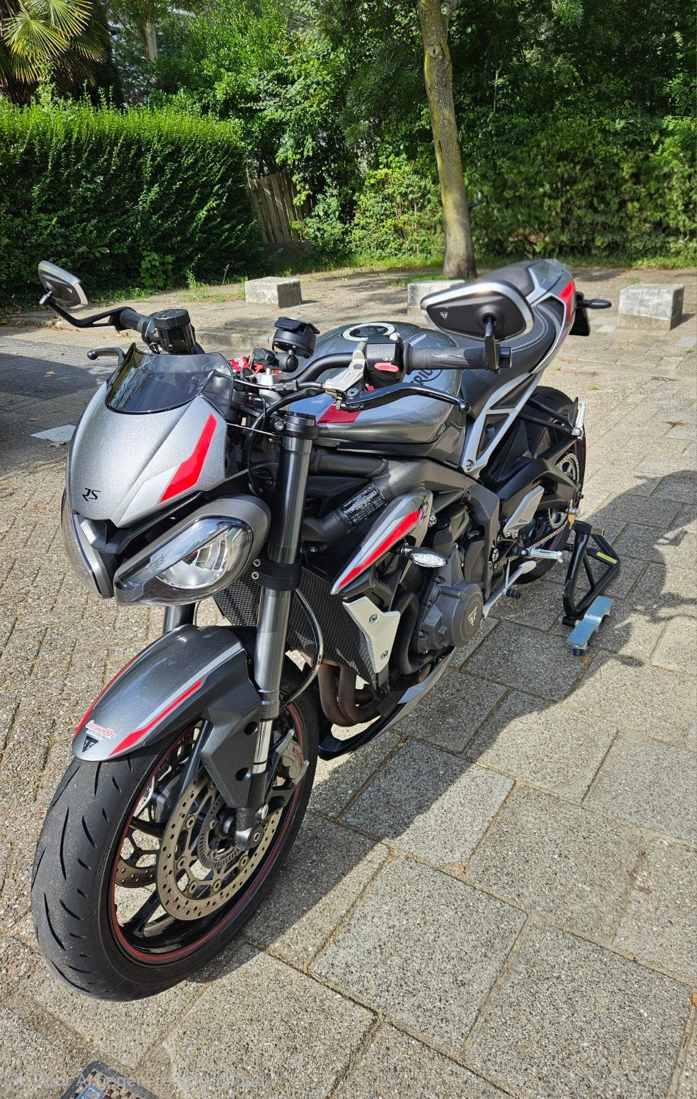 Triumph Street Triple RS 2020, Gebruikt, 3 cilinders, Particulier, LED Verlichting