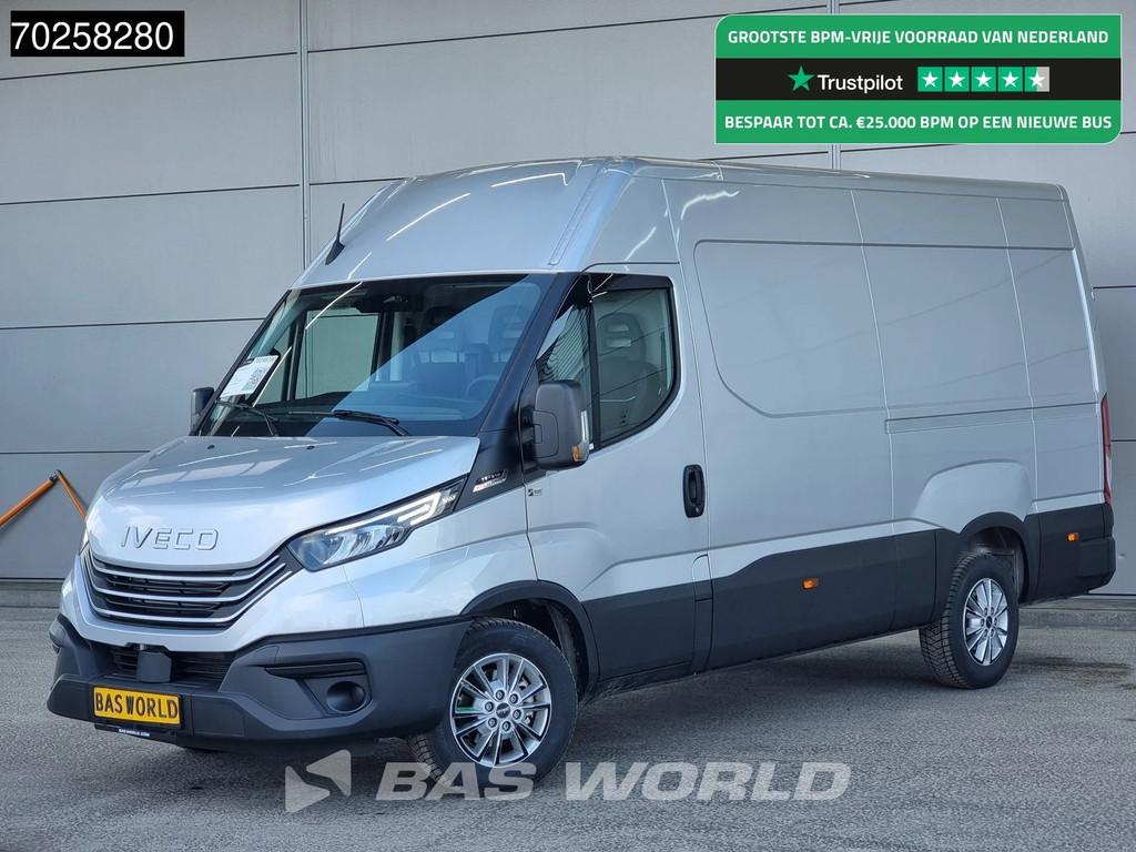 Iveco Daily 35S21 BPM VRIJ! 3.0L Automaat 210PK L2H2 2025-Mo, Auto's, Automaat, Stof, Euro 6, 4 cilinders