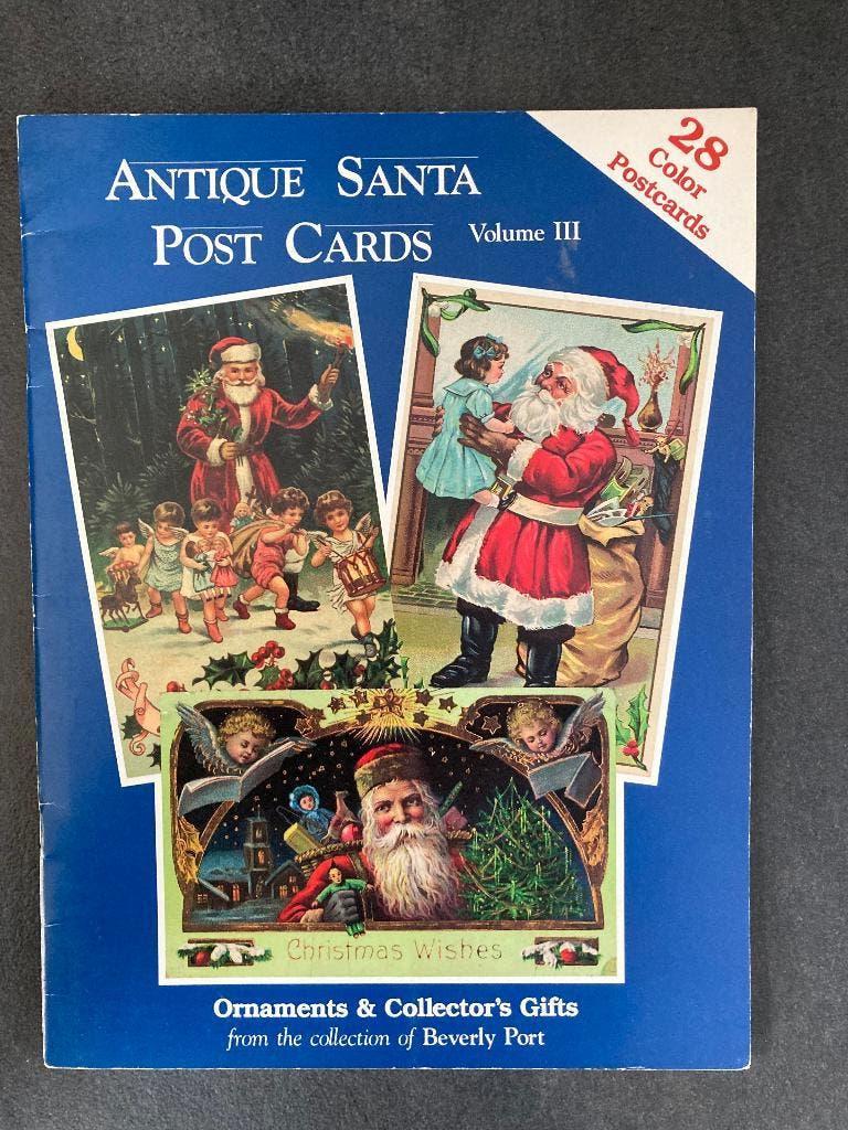 28 antieke kerstkaarten, Ophalen of Verzenden, Voor 1920, Ongelopen, Overige thema's