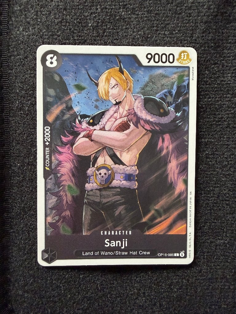 Sanji (OP16-086) - One Piece TCG, Ophalen of Verzenden, Nieuw