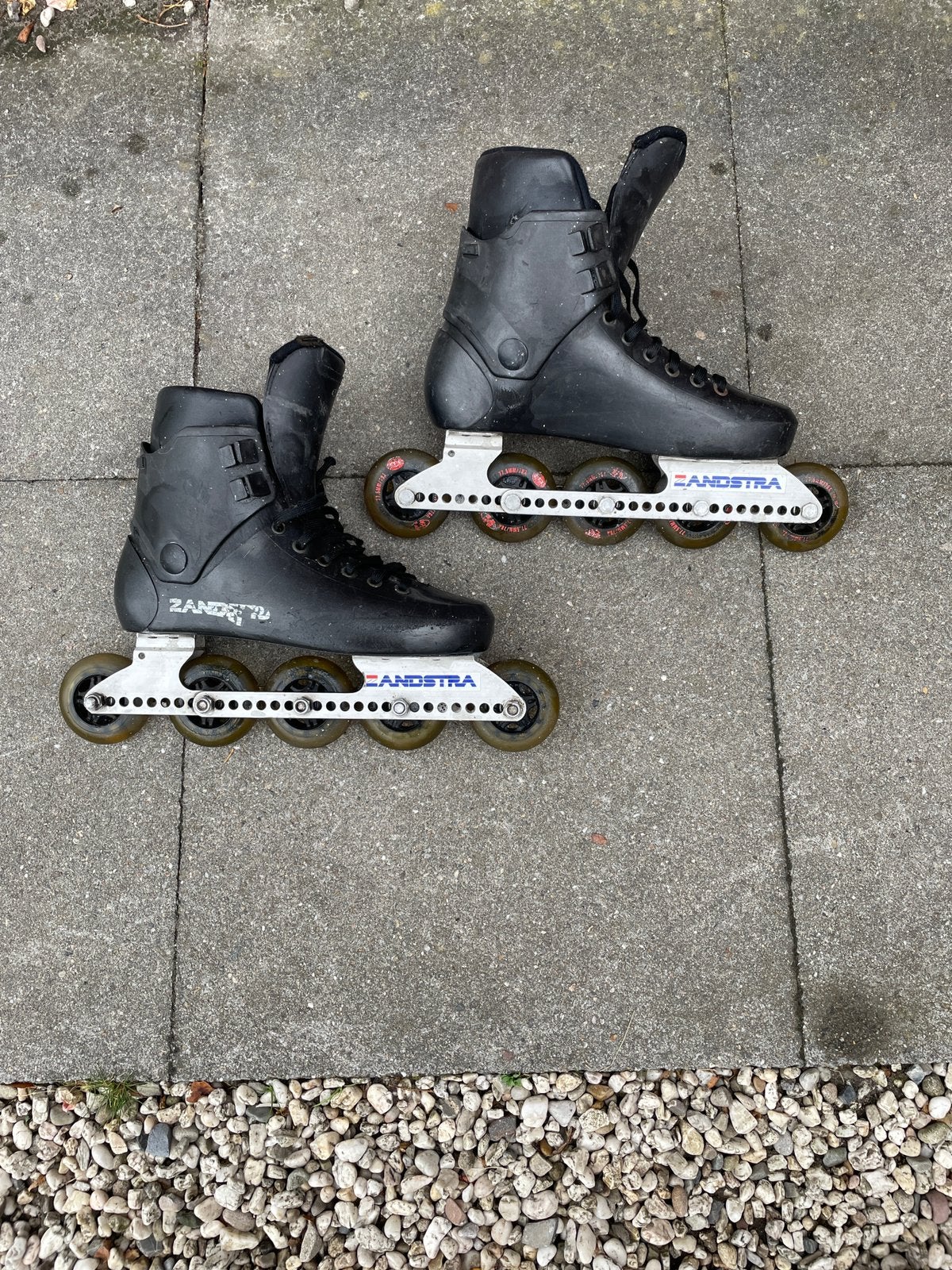 Inline skates 5 wieltjes, Ophalen, Zo goed als nieuw, Inline skates 5 wielen