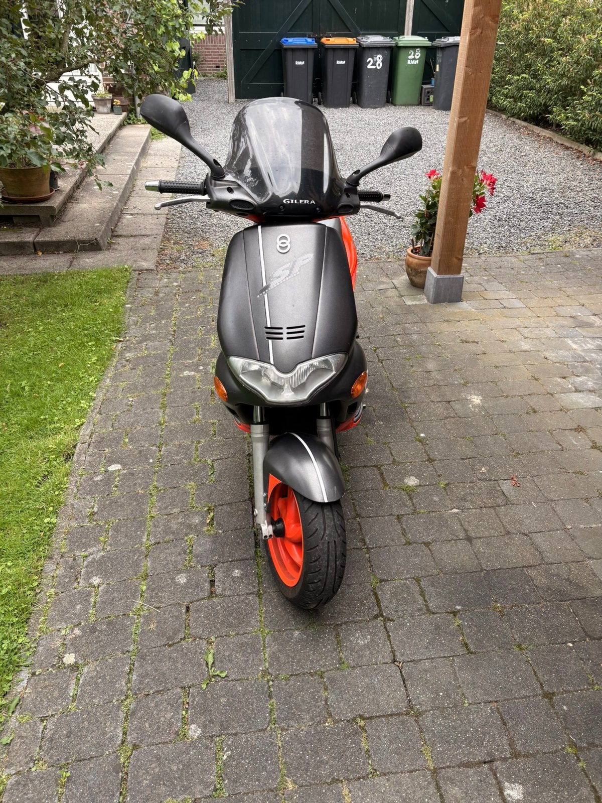 Gilera runner 172 dd fluo rosso a1, Ophalen, Tweetakt, Overige modellen, 125 cc
