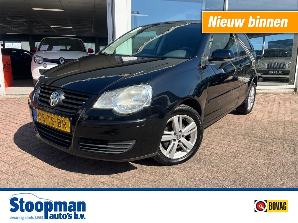 Volkswagen POLO 1.2 Optive Airco El.ramen CV, Voorwielaandrijving, 989 kg, Zwart, Origineel Nederlands