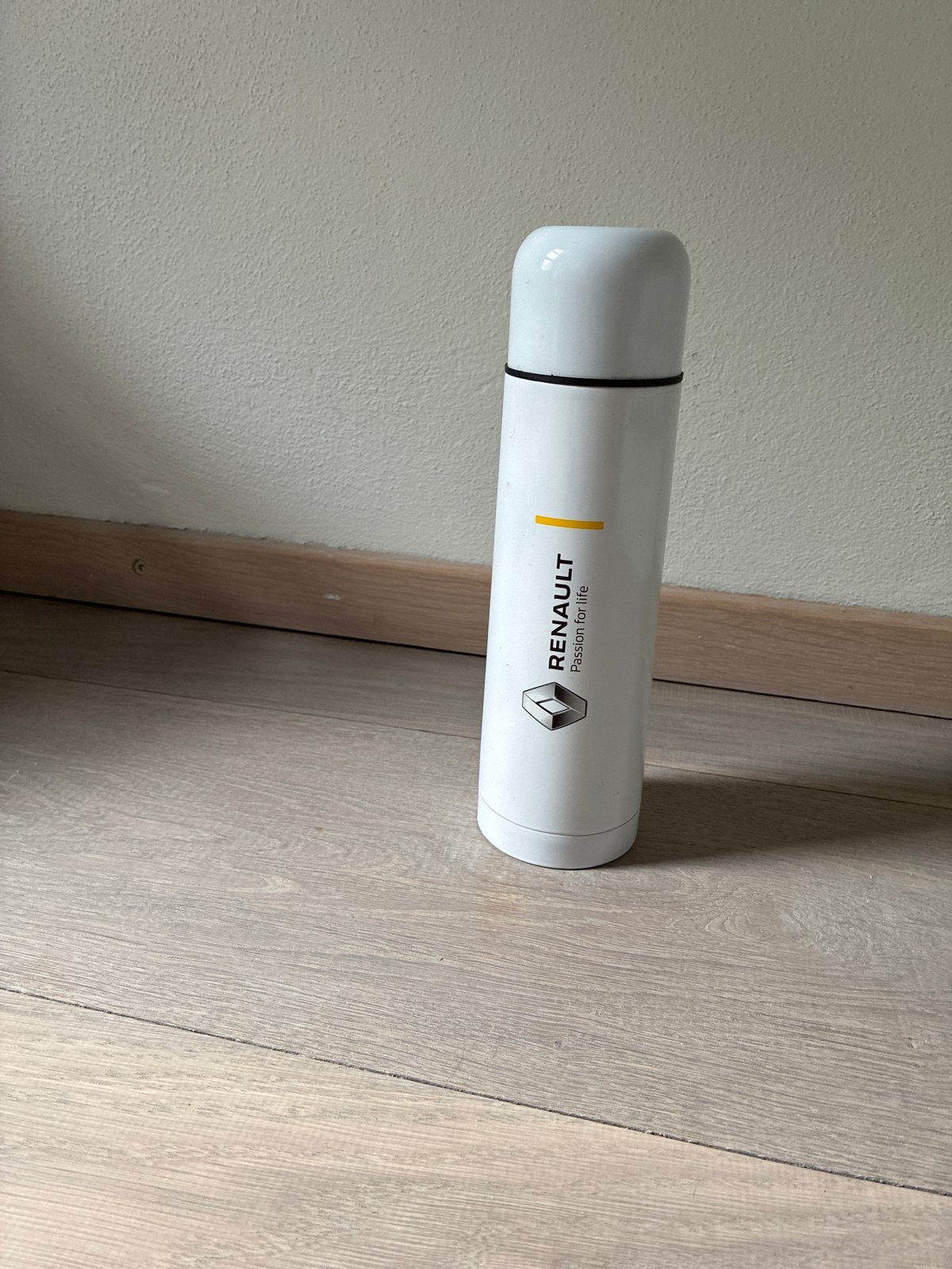 Renault Thermosfles - Wit met logo, Ophalen, Zo goed als nieuw