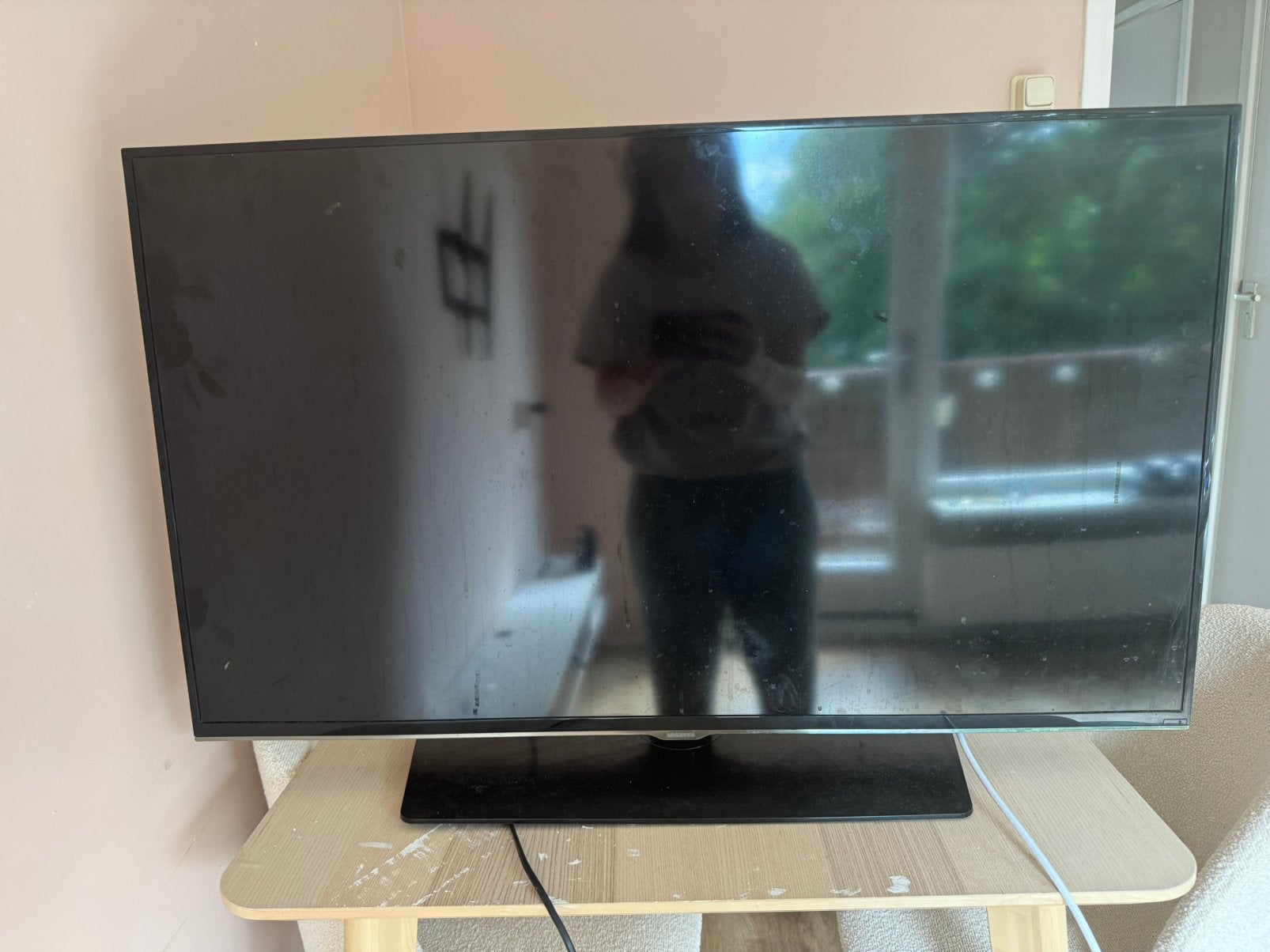 Samsung TV 40 inch UE40H5570SS, Ophalen, 50 Hz, LCD, Zo goed als nieuw