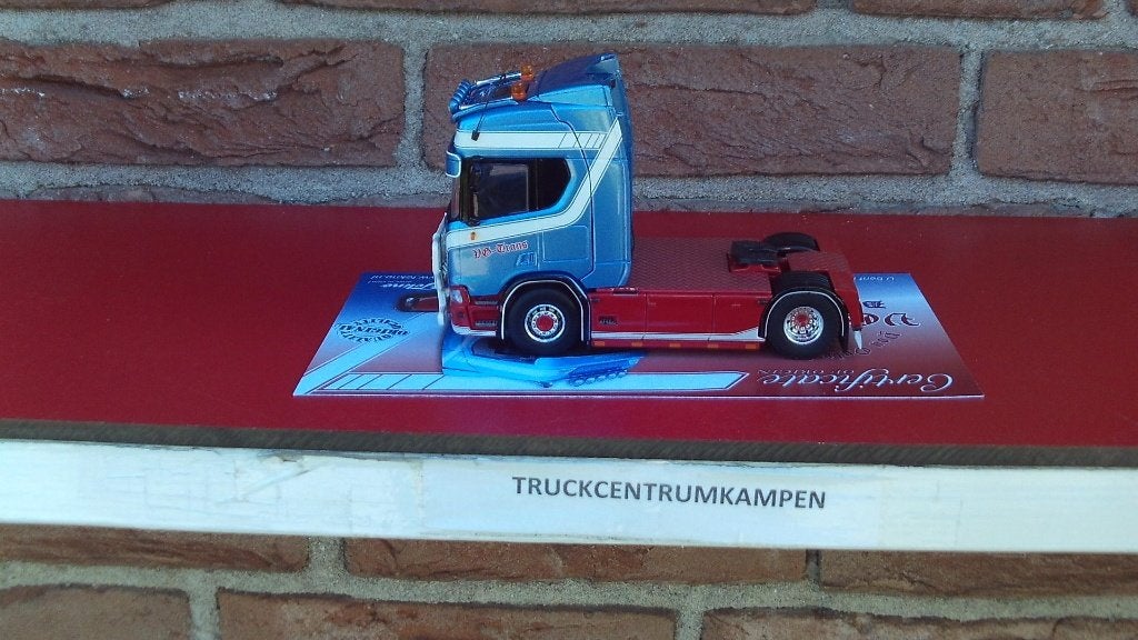 Tekno  Scania  R - Serie  van  VG  Trans., Ophalen of Verzenden, Nieuw, Bus of Vrachtwagen, Tekno