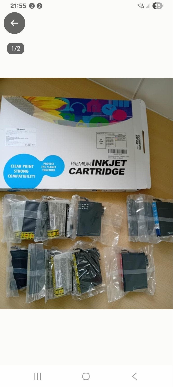 11 Premium Inktcartridges Epson XP-serie (nieuw), Ophalen of Verzenden