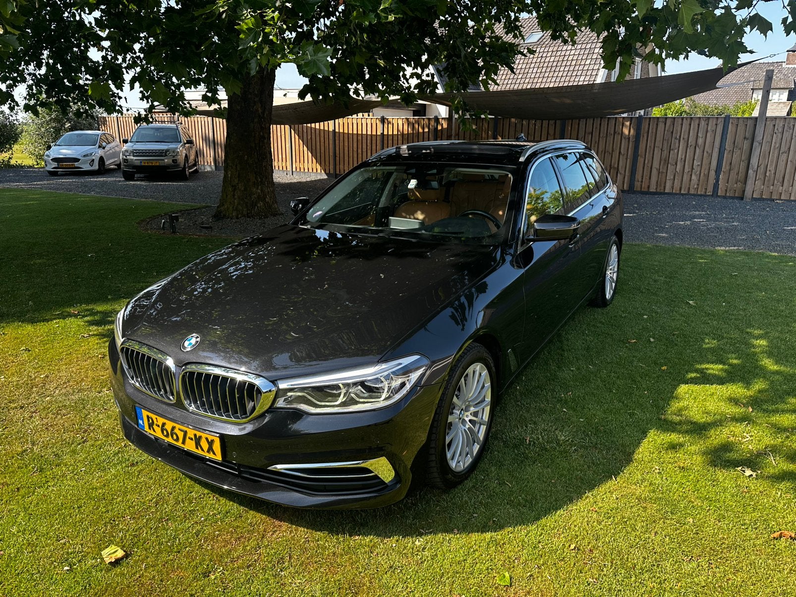 BMW 5-Serie 530i 252pk Xdrive Aut. 2018, Auto's, BMW, 1998 cc, 2000 kg, Zwart, Leder