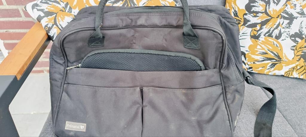 Prenatal luiertas, Ophalen, 17 inch of meer, Zo goed als nieuw, Schoudertas