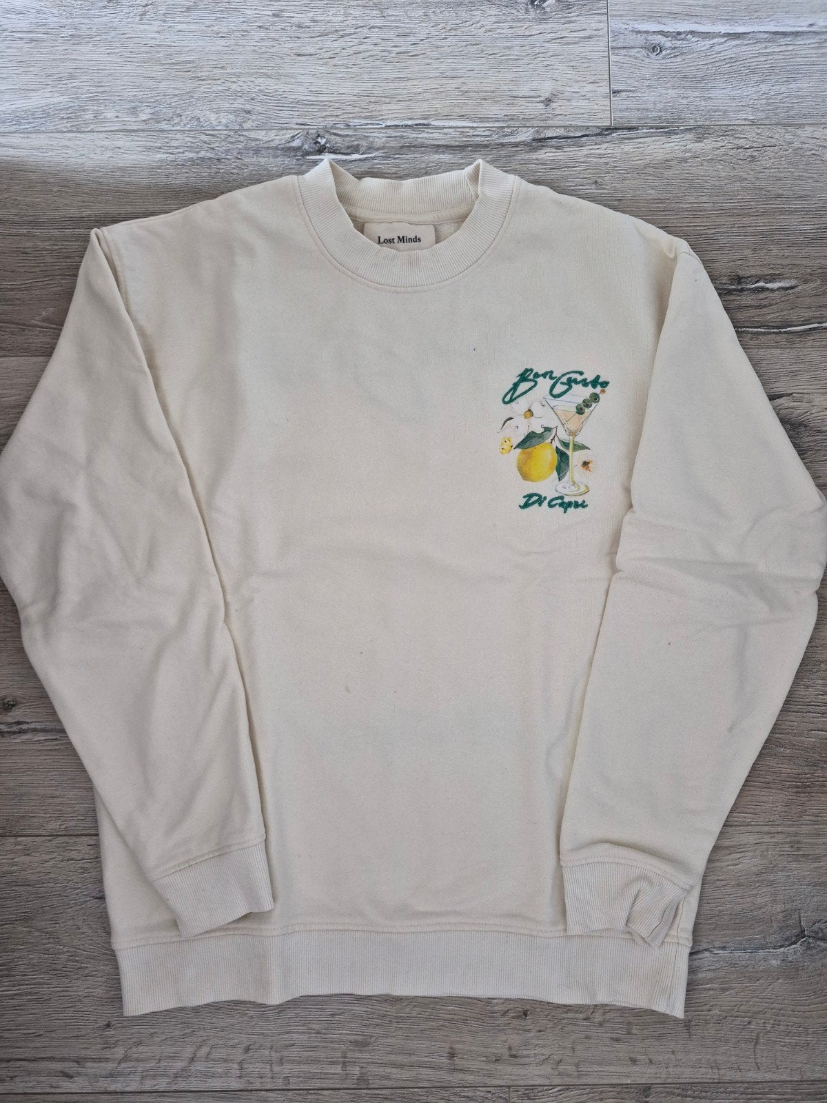 Lost Minds Bon Gusto Di Capri Sweatshirt mt S, Kleding | Heren, Ophalen of Verzenden, Zo goed als nieuw, Lost Minds