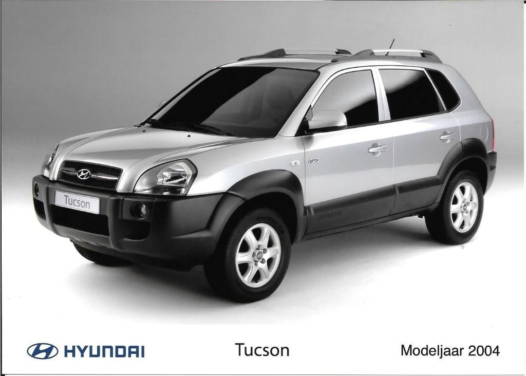 4 persfoto's Hyundai Tucson, 2004, Ophalen of Verzenden, Nieuw, Overige merken