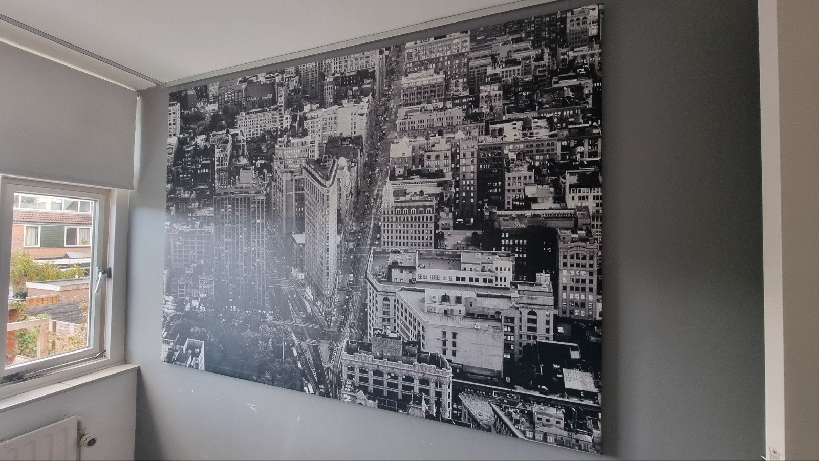 Canvas schilderij New York 140x200cm - Ikea, Ophalen, Gebruikt, 125 cm of meer, Schilderij