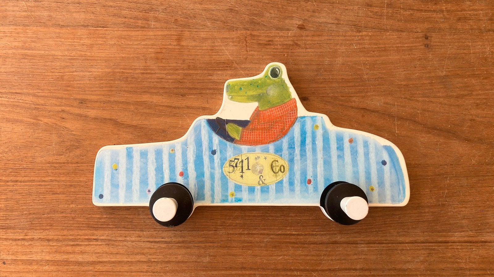 Kinder kapstok krokodil | Fabler Ikea, Wandkapstok, Gebruikt, Ophalen of Verzenden, Minder dan 100 cm