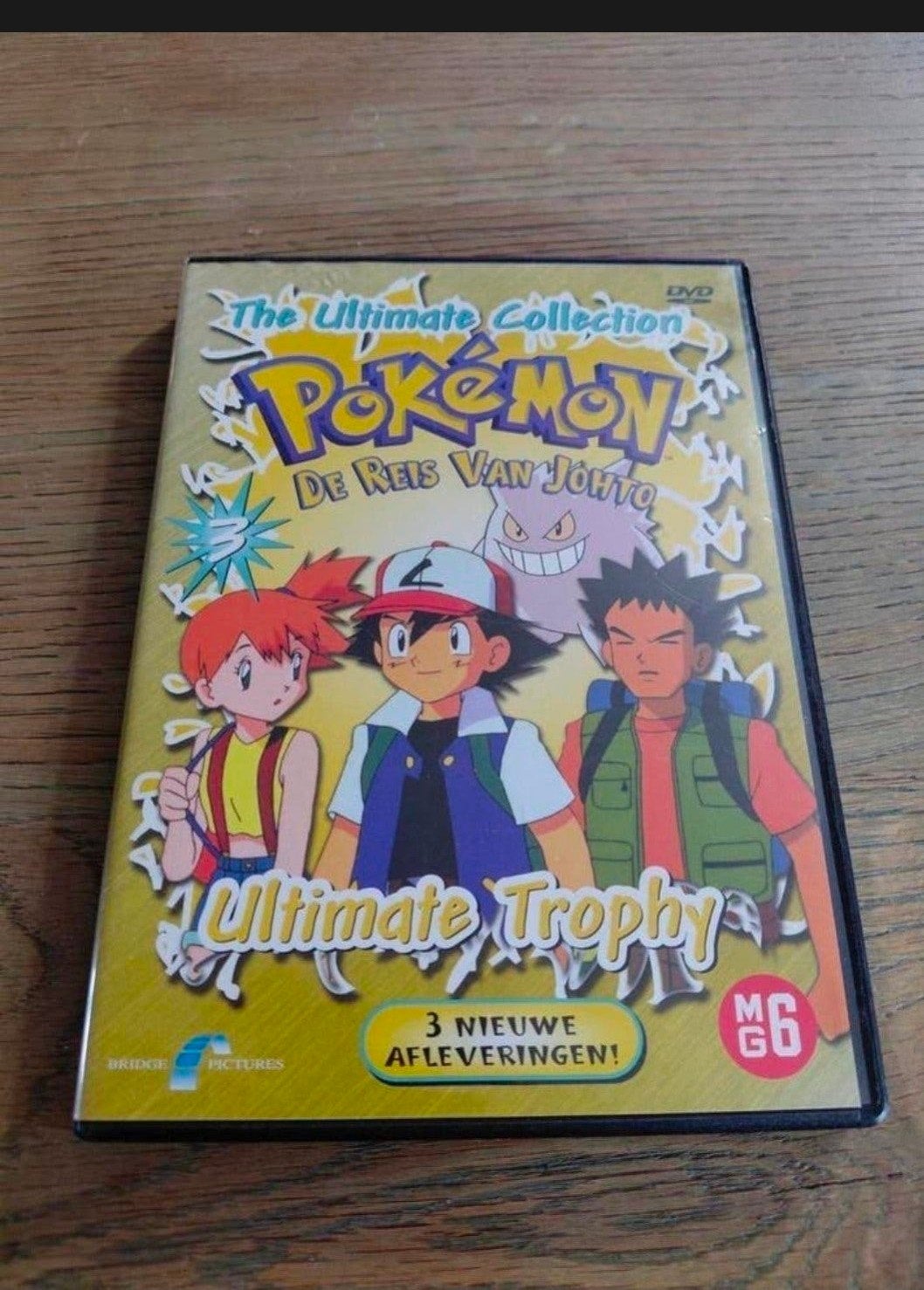 Pokemon de reis van Johto dvd. Ultimate collection 3., Cd's en Dvd's, Ophalen of Verzenden, Gebruikt, Anime (Japans), Tekenfilm