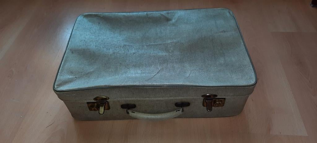 Vintage Koffer - Charmante Reiskoffer met Gebruikssporen, Sieraden, Tassen en Uiterlijk, Koffers, Ophalen, Overige materialen