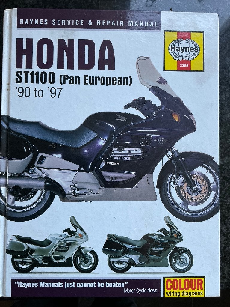 Haynes Service manual Honda ST1100, Ophalen of Verzenden, Honda