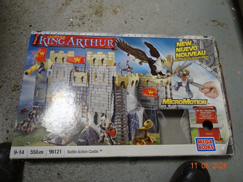 KING ARTHUR CASTLE VAN MEGABLOKS, Ophalen of Verzenden, Gebruikt, Megabloks