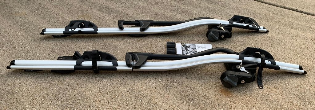 Originele BMW dak fietsendragers te huur/huren/verhuur, Auto diversen, Fietsendragers, Elektrische fiets, Ophalen of Verzenden