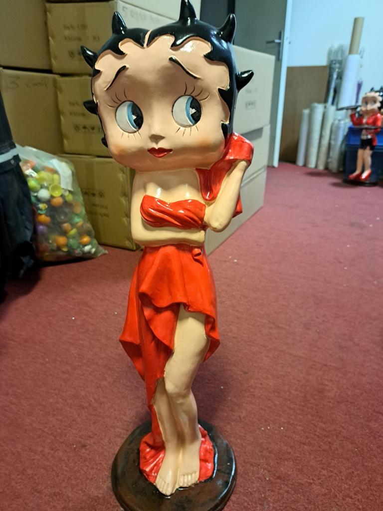 Betty Boop decoratie beeld Nieuw, Verzamelen, Stripfiguren, Ophalen, Kuifje, Nieuw, Beeldje of Figuurtje