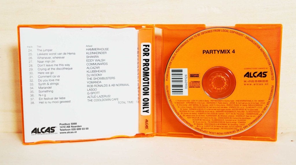 Partymix 4 – Alcas – 38 tracks, Pop, Ophalen of Verzenden, Verzamelalbum, Promo