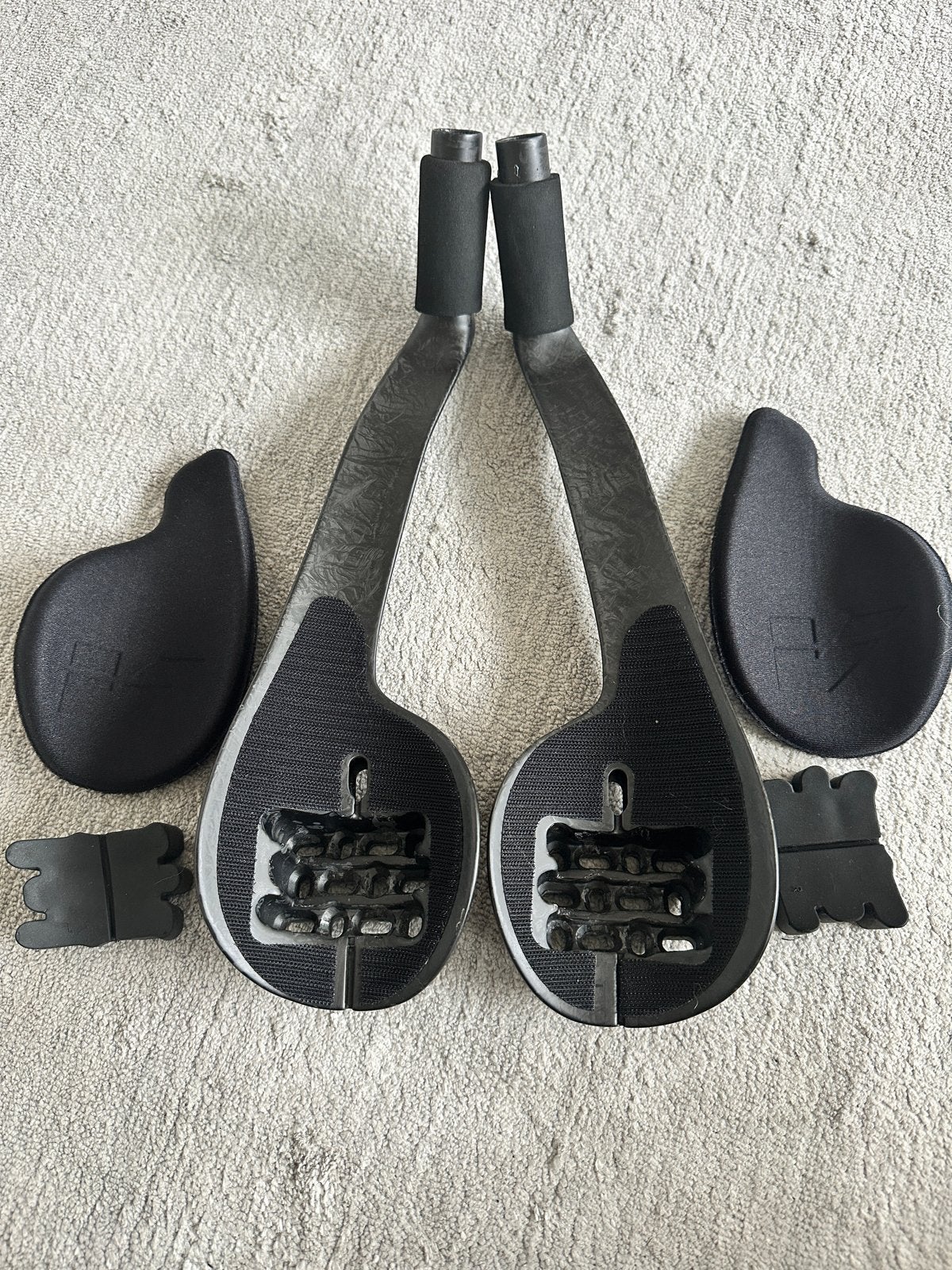 Vision Carbon Aerobars - Tijdrit/Triatlon Opzetstuur, Stuur, Ophalen of Verzenden, Zo goed als nieuw, Tijdrit-/triatlonfiets