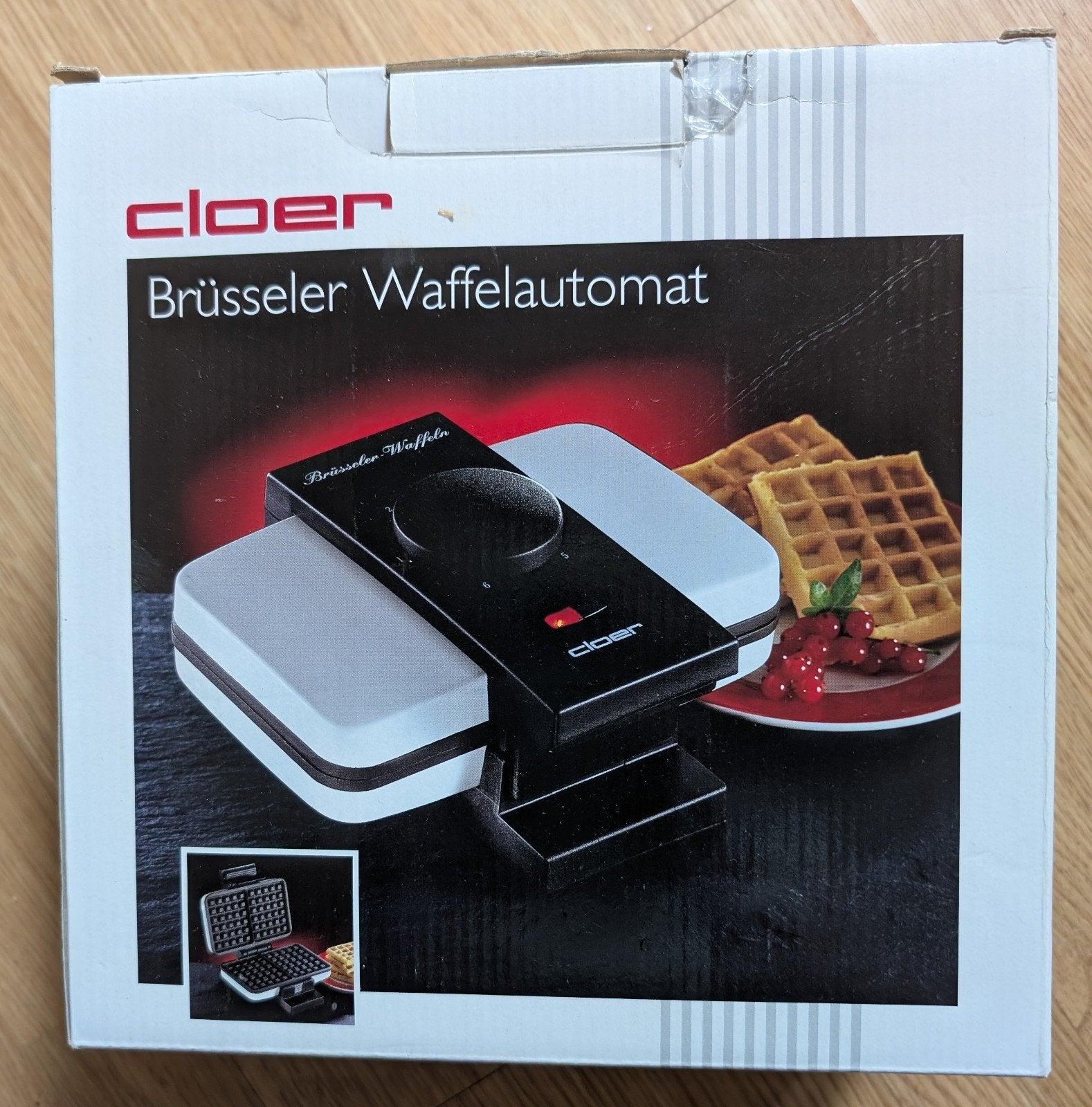 Cloer Brüsseler Waffelautomaat - Nieuw in doos, Witgoed en Apparatuur, Wafelijzers, Ophalen of Verzenden, Nieuw